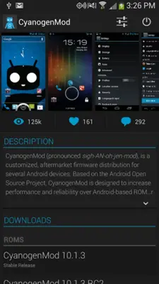 ROM Installer android App screenshot 2