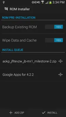 ROM Installer android App screenshot 3