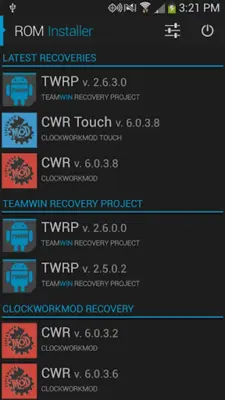 ROM Installer android App screenshot 4